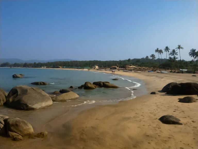 Strand und Meer Agonda Beach Goa Indien