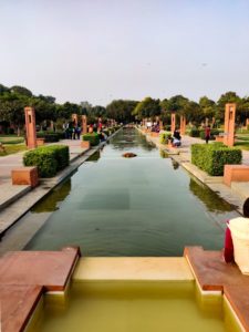 Wasserkanal Sunder Nursery Neu-Delhi